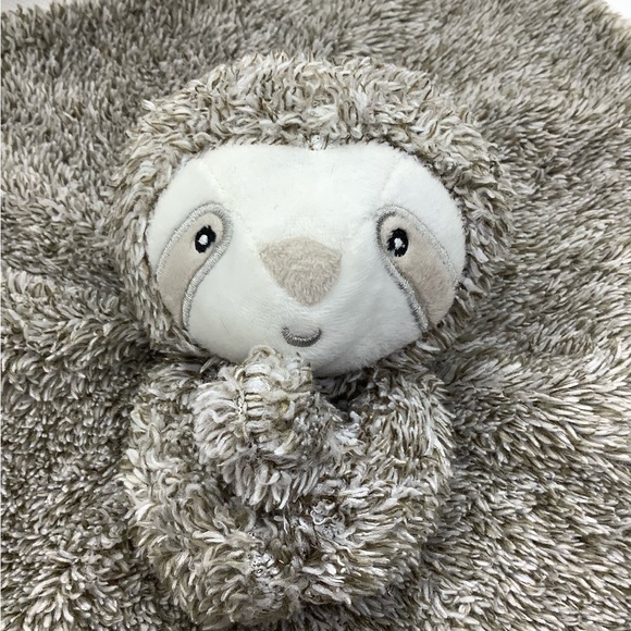 Carters Sloth Plush Lovey Security Blanket - Picture 4 of 10